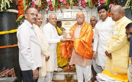 श्री स्वामी समर्थांच्या दर्शनाने प्रभावित झालो - सर संघचालक मोहनजी भागवत