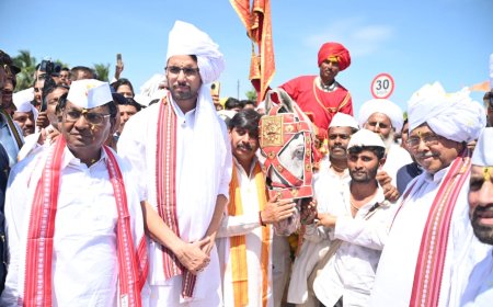 श्री संत ज्ञानेश्वर महाराज पालखीचे धर्मपुरी येथे  आगमन