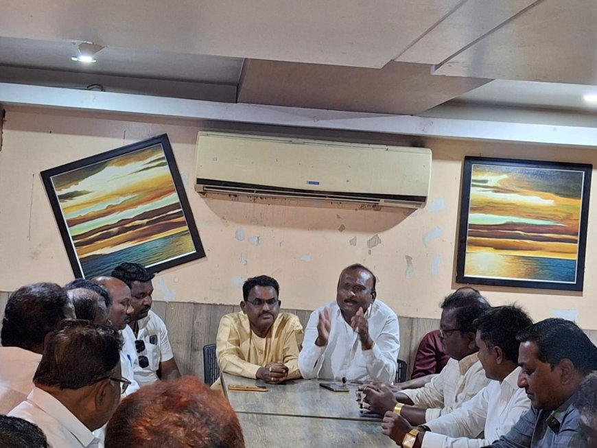 सोलापूर शहरमध्य विधानसभा काँग्रेस पक्षाचे उमेदवारी मोची समाजाला मिळावी - देवेंद्र भंडारे