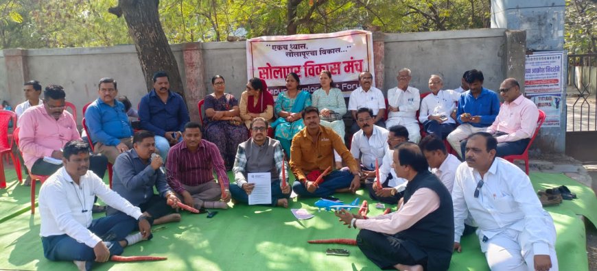 सोलापूर विमानसेवेचे गाजर