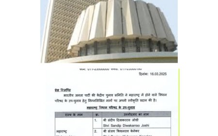 वि.प.साठी भाजपाची ट्वेन्टी 20