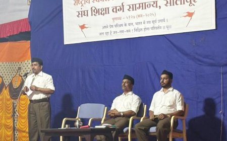 संघ शिक्षा वर्गातून  देशभक्त पिढीचे  कार्य : महेश करपे