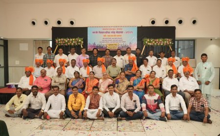 लोकसेवा हायस्कूलच्या माजी विद्यार्थ्यांची 25 वर्षांनी गळाभेट