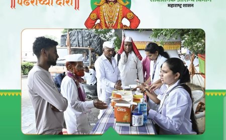 आरोग्याची वारी, यंदा नाही पंढरीच्या दारी...