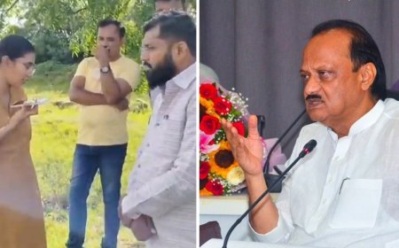 एवढी डेरिंग झालीय का?अजीतदादांचा महिला आयपीएस अधिकार्यास दम