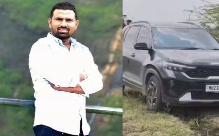 बीडमधील उपसरपंचाची कारमध्ये डेडबॉडी, डोक्यात गोळी लागली, हत्या की आत्महत्या