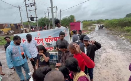 पूरग्रस्तांच्या संकटात विहिंप धावून आली