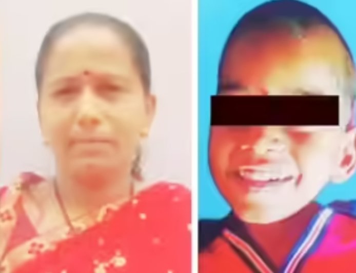 दिव्यांग मुलासह आईने टाकली विहिरीत उडी