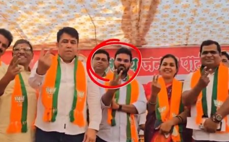 पालघर साधू हत्याकांडामधील आरोपी भाजपात पवित्र!