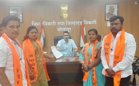 शेतकऱ्यांच्या अनुदान, नुकसानभरपाई व पिकविमा समस्यांवर संभाजी ब्रिगेडचे जिल्हाधिकाऱ्यांना निवेदन