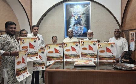 लक्ष्यवेध न्यूजच्या संघ ‘विचार दर्शन २०२६’  दिनदर्शिकेचे पंढरीत  प्रकाशन