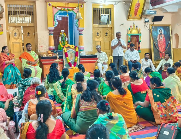 होटगी मठाचे कार्य अत्यंत मोलाचे : प्रा. धरणे