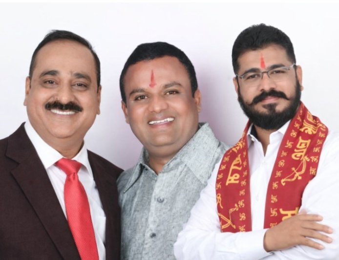 विश्व हिंदू परिषद जिल्हाध्यक्ष पदी डॉ.विष्णू मोंढे,  उपाध्यक्ष ॲड.केदार पाटील,जिल्हा मंत्री जयदेव सुरवसे