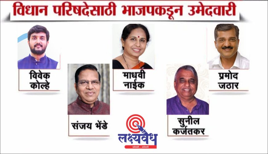 भाजपाचे धक्कातंत्र; इच्छुक व समर्थकांनाही धक्का!