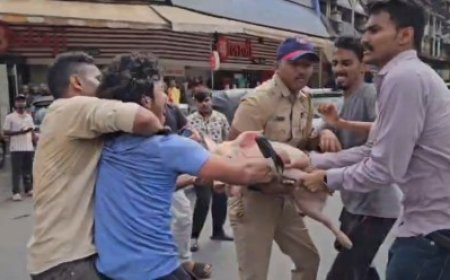 बक्कर ईद कुर्बानीवरून विहिंप बजरंग दल आक्रमक, वराह अवताराचा विजय असो!