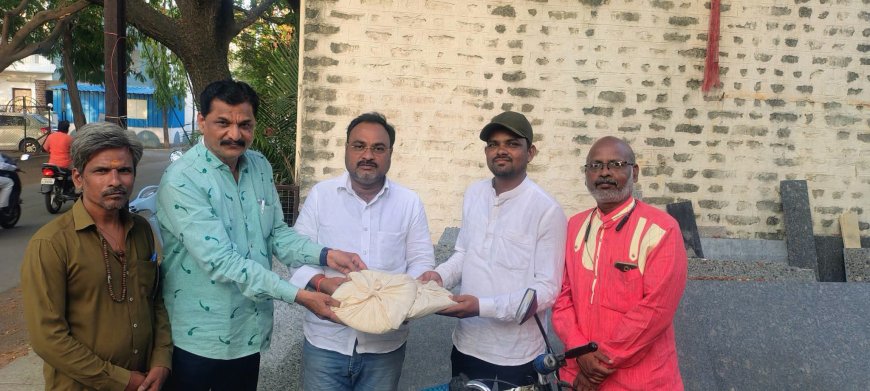 संघ शिक्षा वर्गात असाही उपक्रम, भावनाऋषी नगरातून 1 हजार पोळ्यांचे संकलन!