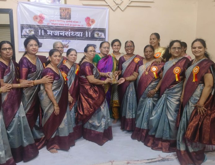 जुळे सोलापुरात भजनी मंडळांचा दरवळला स्मृतीगंध