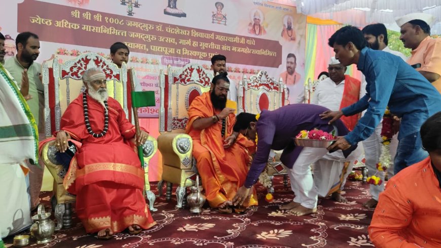 गुरू बमलिंगेश्‍वर बृहन्मठ मंदिरास कोटीचा निधी : आ. कोठे