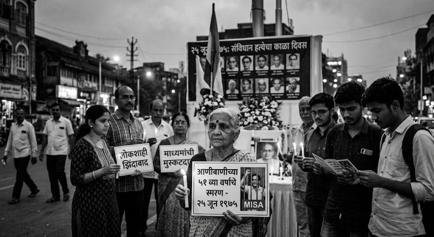 संविधान,लोकशाही हत्येची पन्नाशी,गांधी परिवाराने बदलले संविधान
