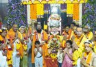 अजातशत्रू राजकीय नेते गुरूचरणी लीन!  होटगी बृहन्मठात हर हर महादेवचा जयघोष..