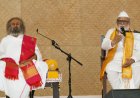 श्री श्री रविशंकर आश्रमात गहिनीनाथ महाराज औसेकर यांचा सत्संग