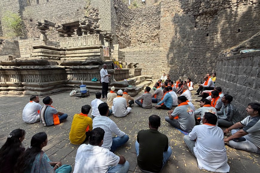 ऐतिहासिक भुईकोट किल्ल्यात विहिंपचा शस्त्रपूजन सोहळा